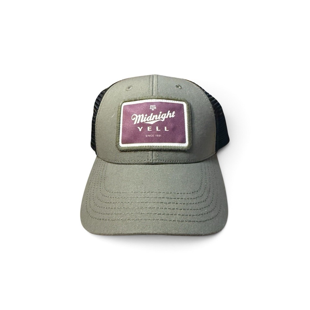 Texas A&M Aggies "Midnight Yell Since 1931" Trucker Hat – Grey & Black
